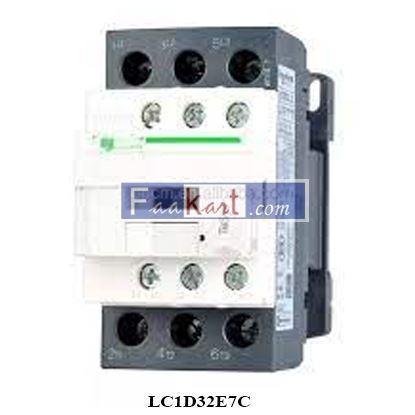 Picture of LC1D32E7C  Schneider  contactor