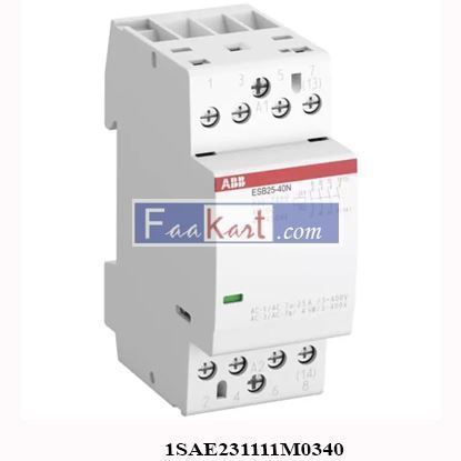 Picture of 1SAE231111R0340 ABB ESB25-40N-03  installation contactor