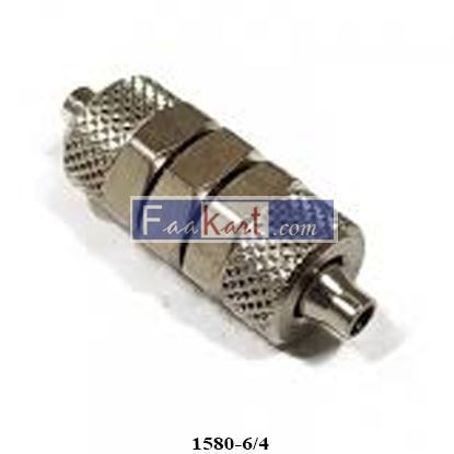 Picture of 1580-6/4  Camozzi Union straight metal coupler