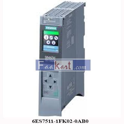 Picture of 6ES7511-1FK02-0AB0 Siemens PLC main module