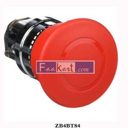 Picture of ZB4BT84 Schneider Switch part, E-Stop operator, 40mm btn, red, Push-Pull