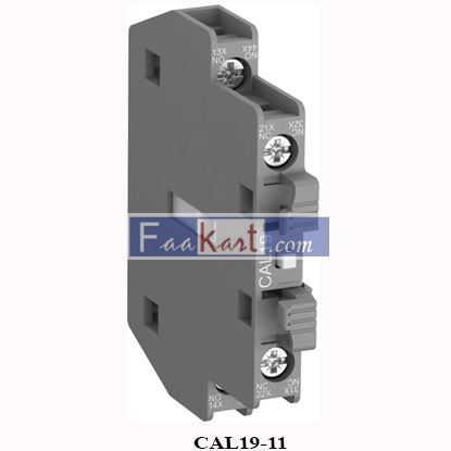Picture of 1SFN010820R1011 ABB CAL19-11 Auxiliary Contact Block