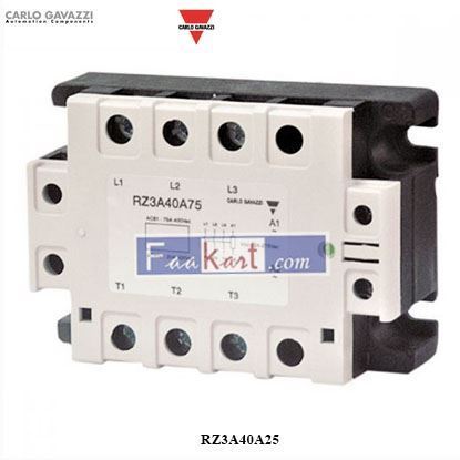 Picture of RZ3A40A25  CARLO GAVAZZI   Solid State Relay 3-Phase Zero-Cross