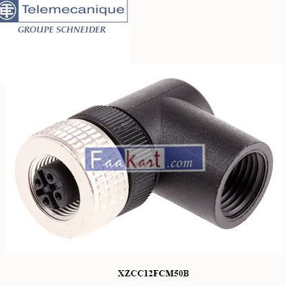 Picture of XZCC12FCM50B   Telemecanique   Sensors Connector   M12 Male and Female Connectors