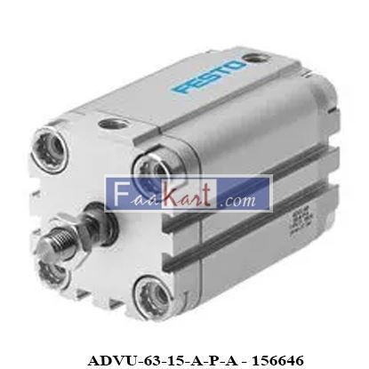 Picture of 156646  FESTO ADVU-63-15-A-P-A  compact cylinder