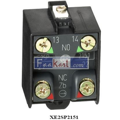 Picture of XE2SP2151 Telemecanique Limit Switches LIMIT SWITCH 2 CNT BLOCK XE2