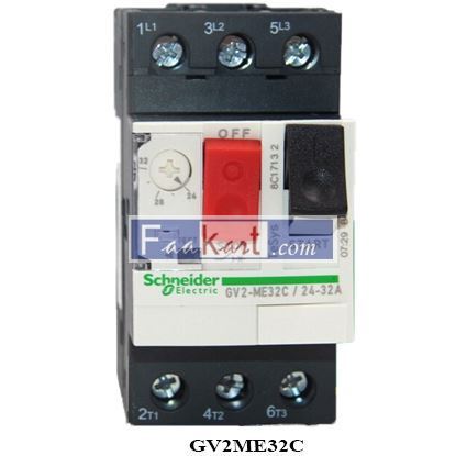 Picture of GV2ME32C  Schneider  Motor thermal magnetic circuit breaker button