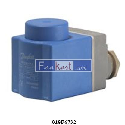 Picture of 018F6732 Danfoss COIL 220-230V 10W 50/60HZ terminal box