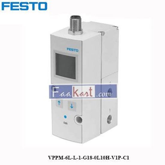 Picture of VPPM-6L-L-1-G18-OL6H-V1P-C1  558337  festo   Proportional Pressure Regulator