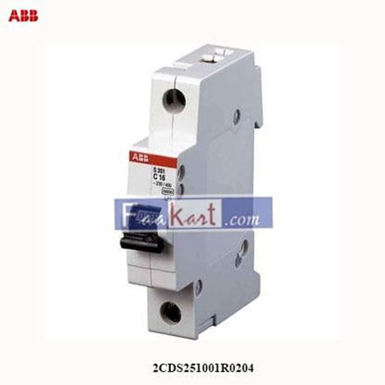 Picture of 2CDS251001R0204  ABB  S201-C20 Miniature Circuit Breaker