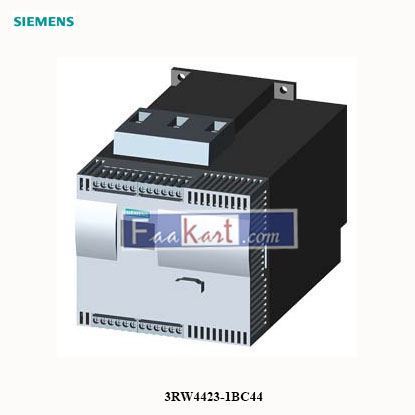 Picture of 3RW4423-1BC44  SIEMENS   Soft Starter, Size 2, Screw Terminal (Main Circuit and Auxiliary Circuit)