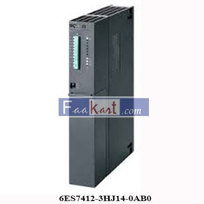 Picture of 6ES7412-3HJ14-0AB0  Siemens S7-400H, CPU 412-3H  Central processing unit