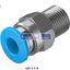 Picture of QS-1/2-8  - Festo - Pneumatic Fitting, Push-In Fitting