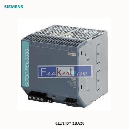 Picture of 6EP1437-2BA20  SIEMENS   stabilized power supply input   6EP1437-2BA20