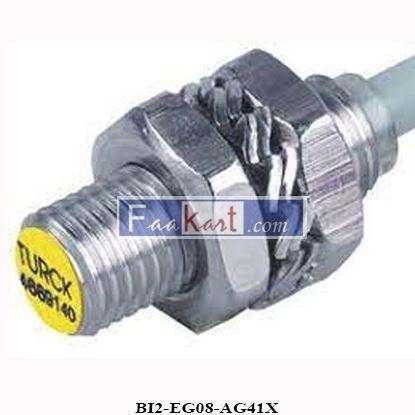 Picture of BI2-EG08-AG41X Turck 8mm Barrel Sensor, Embeddable Potted-In, 2-Wire DC