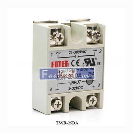 Picture of SSR-25DA FOTEK  Solid State Relay Ssr-25Da 25A Actually Dc 3-32V To Ac 24-380V Ssr 25Da Relay Solid State