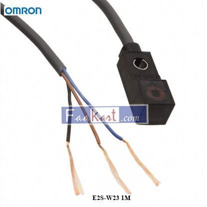 Picture of E2S-W23 1M  OMRON   Miniature Square Side 3h NoEnr 2.5 mm NPN NA Cable 1m