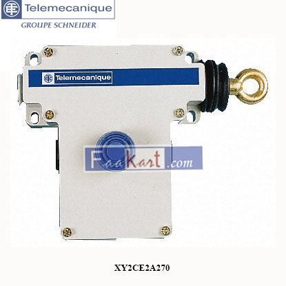 Picture of XY2CE2A270  Telemecanique  Grabwire Switch, 70 m, DPST-NC, 240 V, 3 A, 250 V, 270 mA