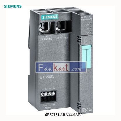 Picture of 6ES7151-3BA23-0AB0   SIEMENS   INTERFACE MODULE