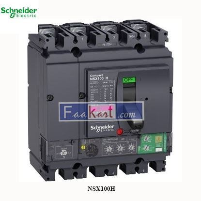 Picture of NSX100H  Schneider Electric   Molded Case Circuit Breakers