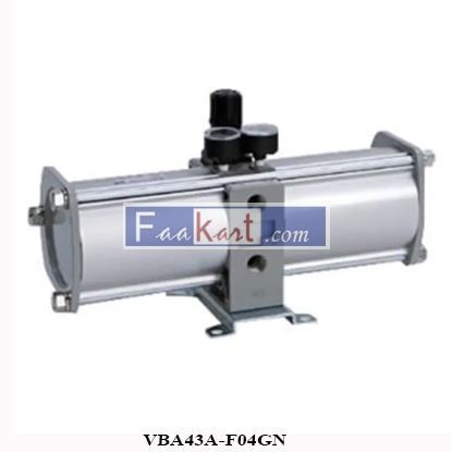 Picture of VBA43A-F04GN SMC Pneumatic Booster Regulator