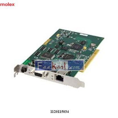 Picture of 1120115034   Molex   Interface Development Tools NIC:PFB-DP2:PCU:1CHL:DRL:BULK