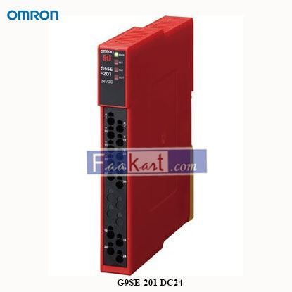 Picture of G9SE-201 DC24  Omron Industrial Automation   Safety Relay PNP Transistor 1NO DIN Rail Mount