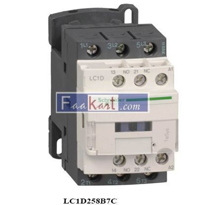 Picture of LC1D258B7C  Schneider  contactor