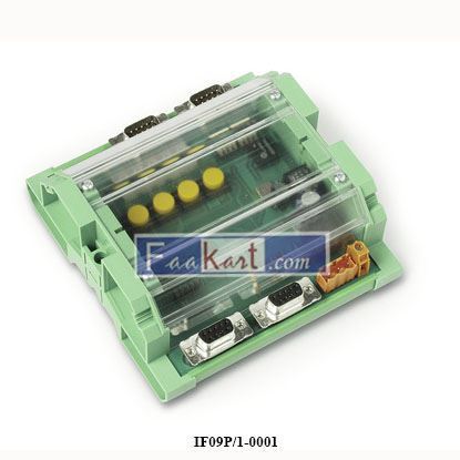 Picture of IF09P/1-0001   SIKO devices  INTERFACE MODULE 24VDC W/ 9-PIN CONNECTOR
