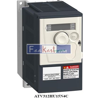 Picture of ATV312HU15N4C Schneider  Motor Drives AC DRIVE 2HP 480V 3PHASE