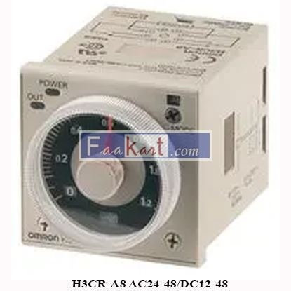 Picture of H3CR-A8 AC24-48/DC12-48  OMRON  ELECTROMECHANICAL MULTIFUNCTION TIMER