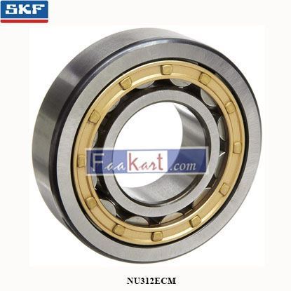 Picture of NU312ECM   SKF  Single-row cylindrical roller bearing with NU    NU 312 ECM