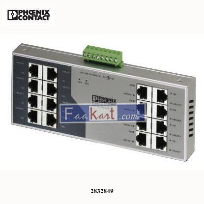 Picture of 2832849  	PHOENIX CONTACT  Industrial Ethernet Switch - FL SWITCH SF 16TX