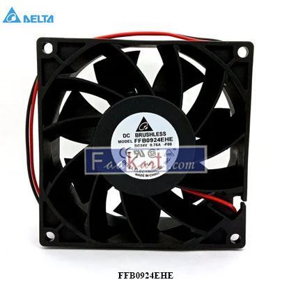 Picture of FFB0924EHE   Delta Electronics   FAN AXIAL 92X38MM 24VDC WIRE