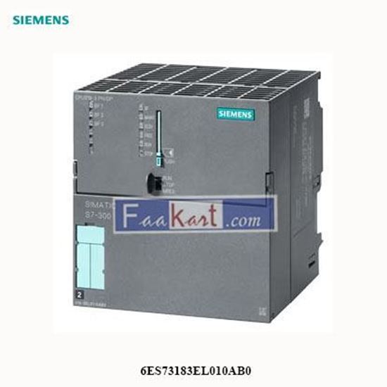 Picture of 6ES73183EL010AB0   SIEMENS   SIMATIC S7-300 CPU 319-3 PN/DP   6ES7318-3EL01-0AB0