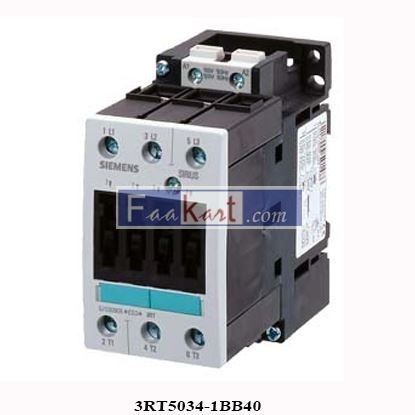 Picture of 3RT5034-1BB40  siemens  Contactor