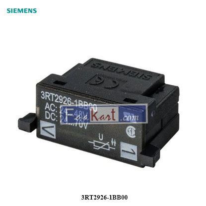 Picture of 3RT2926-1BB00  SIEMENS  Surge Suppressor Suitable for Size S0 Contactors