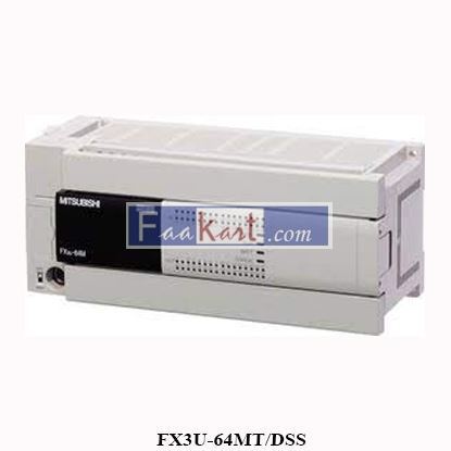 Picture of FX3U-64MT/DSS  MITSUBISHI DC BASE UNIT