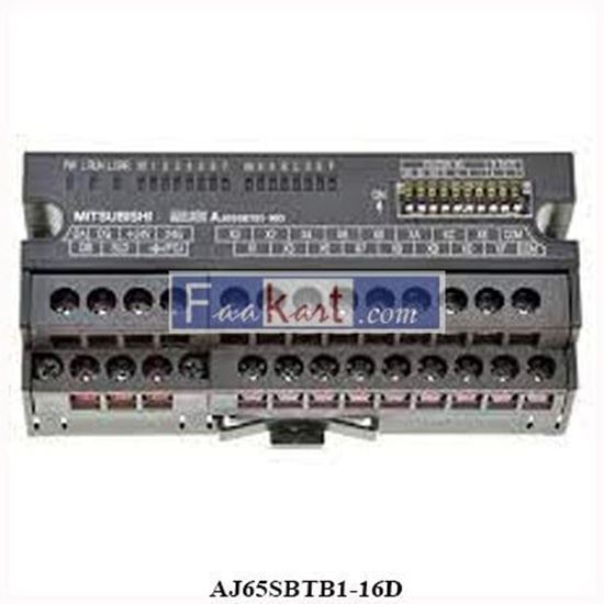 Picture of AJ65SBTB1-16D MITSUBISHI DIGITAL COMPACT REMOTE INPUT UNIT