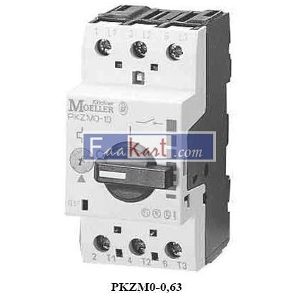 Picture of PKZM0-0,63  072733   Eaton  Overload relay + rotary switch 690 V AC 0.63 A 1 pc(s)