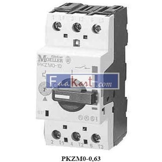 Picture of PKZM0-0,63  072733   Eaton  Overload relay + rotary switch 690 V AC 0.63 A 1 pc(s)