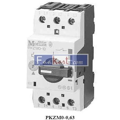 Picture of PKZM0-0,63 Eaton  Overload relay + rotary switch 690 V AC 0.63 A 1 pc(s)