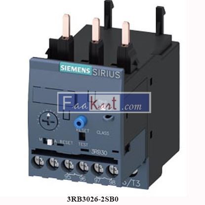 Picture of 3RB3026-2SB0 SIEMENS Overload relay