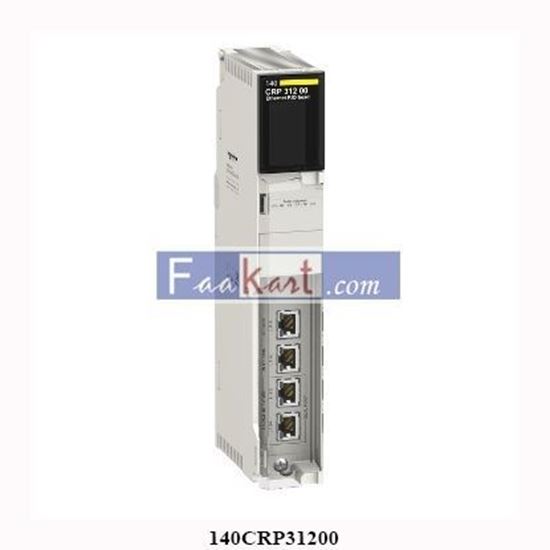 Picture of 140CRP31200 SCHNEIDER ETHERNET RIO HEAD QUANTUM PART