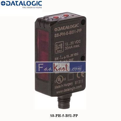 Picture of S8-PH-5-B51-PP  DATALOGIC   SENSOR 950801000