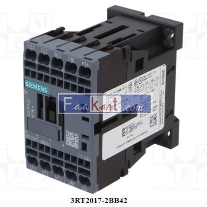 Picture of 3RT2017-2BB42 SIEMENS  Contactor