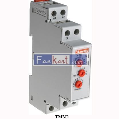 Picture of TMM1 Lovato DIN Rail Multi Function Timer Relay