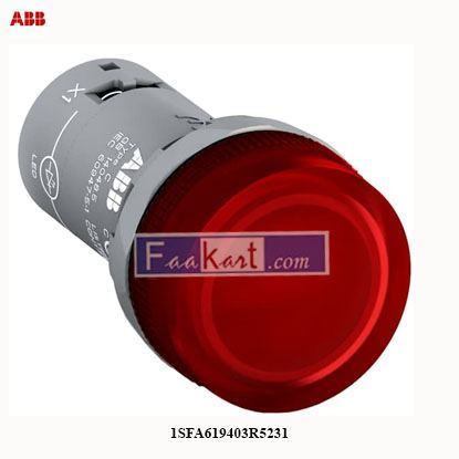 Picture of 1SFA619403R5231 ABB   Panel Mount Red LED Pilot Light   CL2-523R