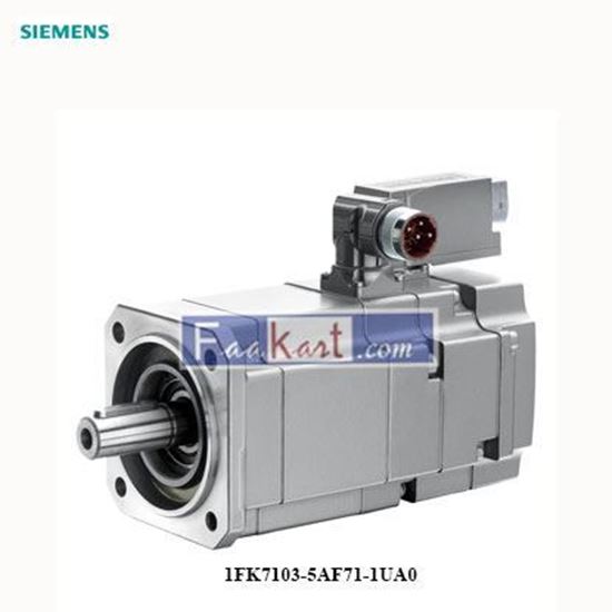 Picture of 1FK7103-5AF71-1UA0   SIEMENS  SIMOTICS S SYNCHRONOUS SERVOMOTORS