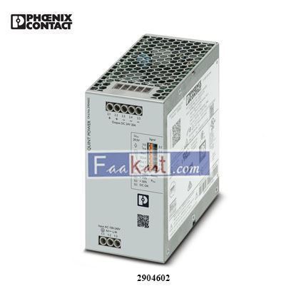 Picture of 2904602  PHONEIX CONTACT  Power supply unit - QUINT4-PS/1AC/24DC/20